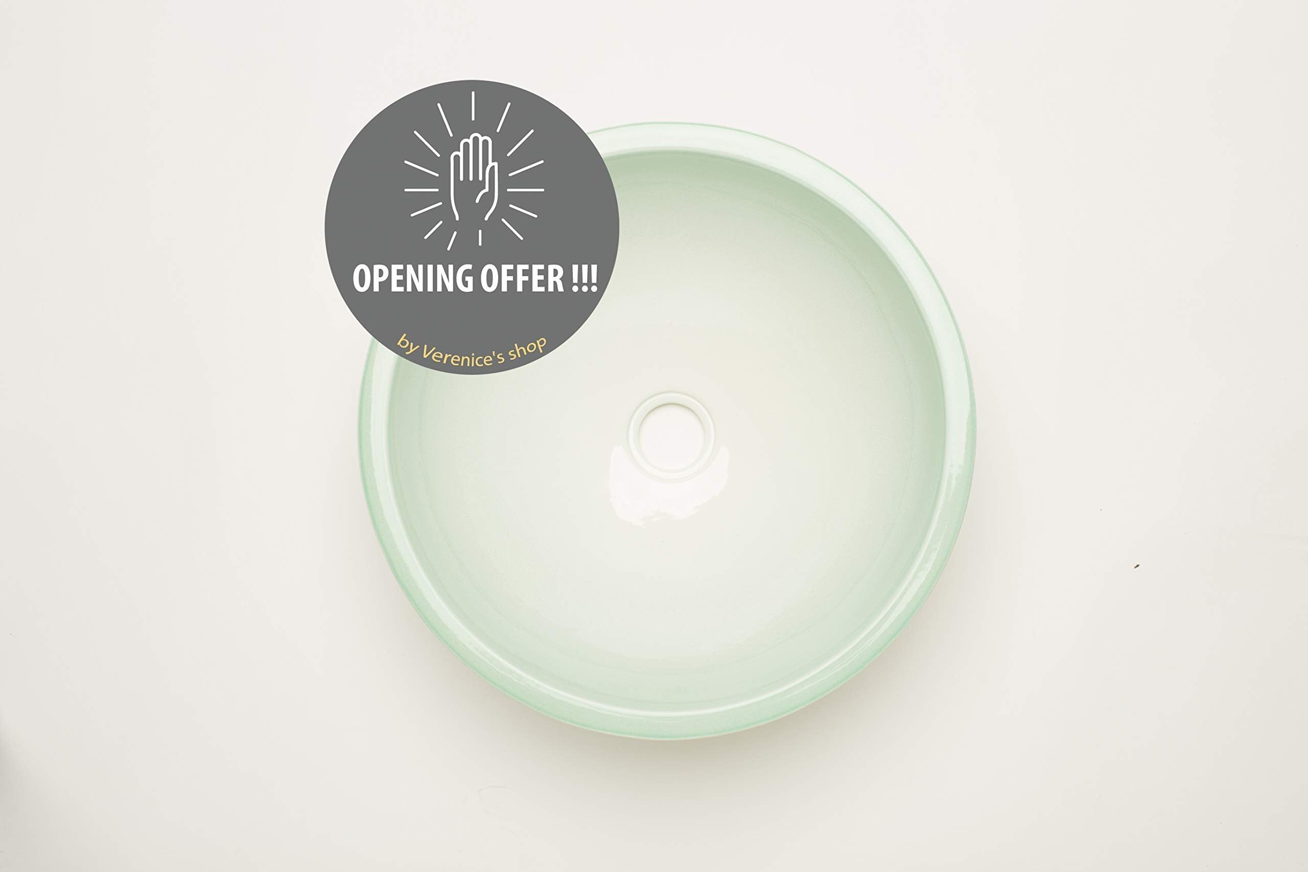 HIDRA - Vessel Sink - Sink - Bathroom Sink - Washbasin Handmade - Ceramic Bathroom Sink - Lavabo artesanal