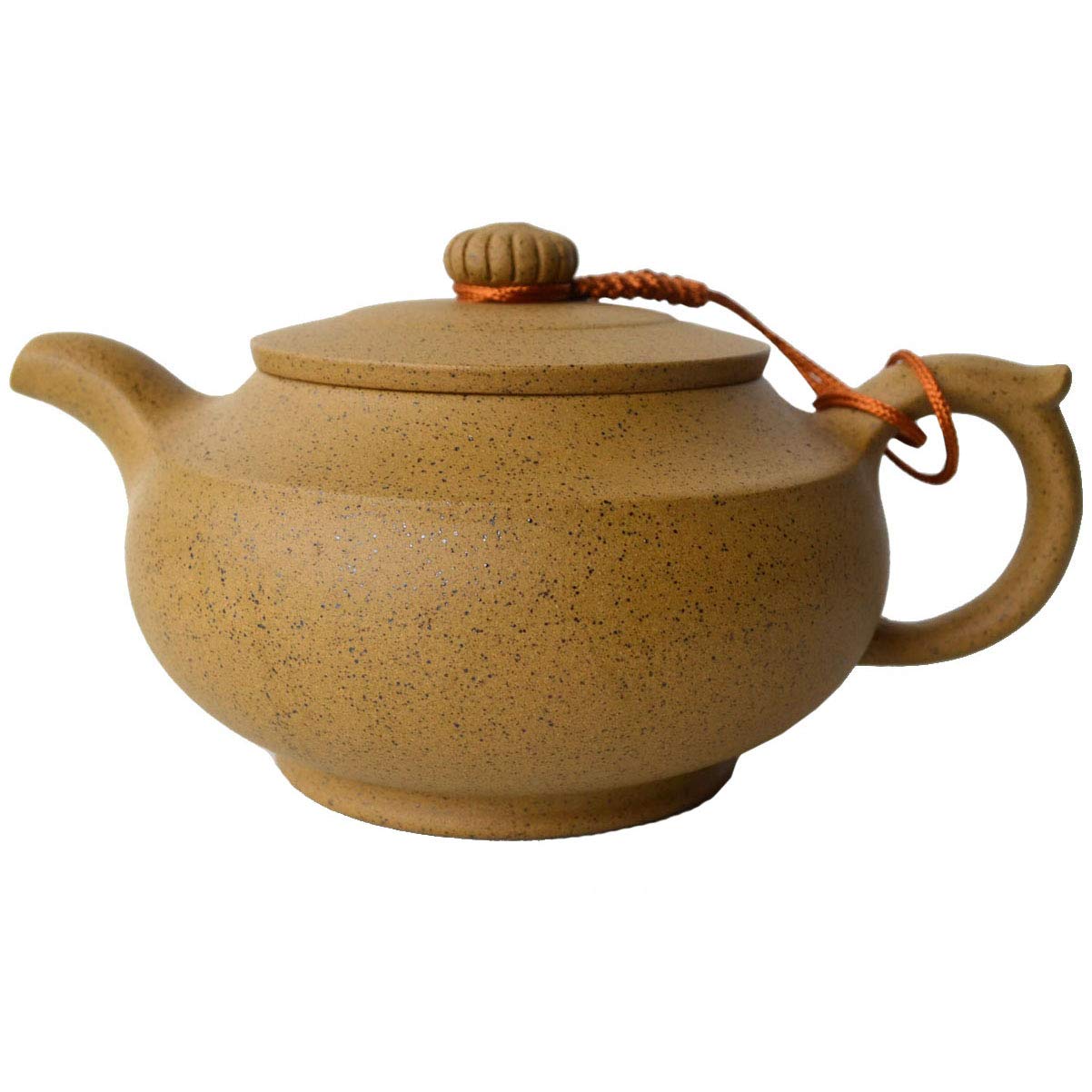 Teapot 11oz Chinese Yixing Tea Pots Yellow Mud Sesame Zisha