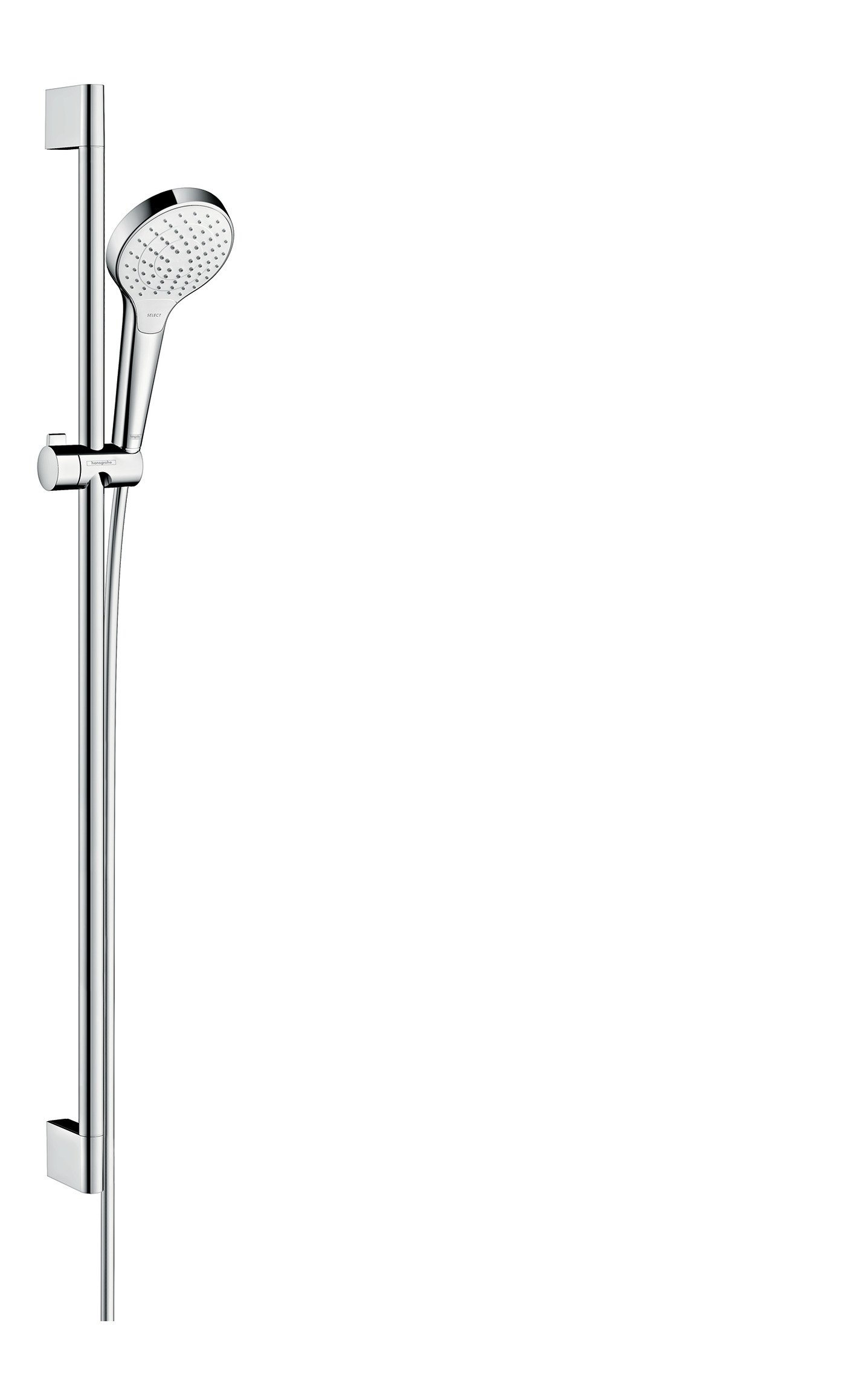 hansgrohe Croma Select S Shower set 110 Vario with shower rail 90 cm
