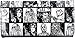 Star Wars Black & White Checkered Pattern Womens Wallet