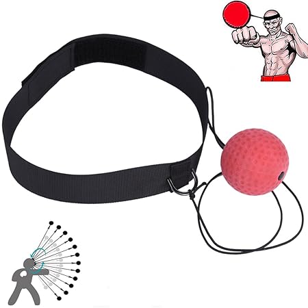 ueasy Reflex Boxen Fight Ball Arm Kraft Balance Praxis Ball Große als Weihnachtsgeschenk für, die wollen, verbessern Reaktion