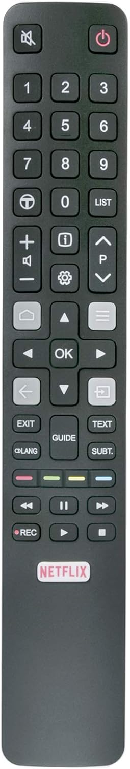 VINABTY CRC802N YNI1 Replacement Remote Control Fit for TCL Android TV P8M P715 P615 Series 43P715 55C815 50P715 43P615 75C815 43P20US 50E17US L55P2MUS L65P2MUS L55C2US L65C2US - Image 4