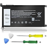 Ymawetia WDX0R Laptop Battery Replacement for Dell Inspiron 13 15 5000 7000 5570 7579 7573 7378 5567 5565 5379 5378 Latitude 