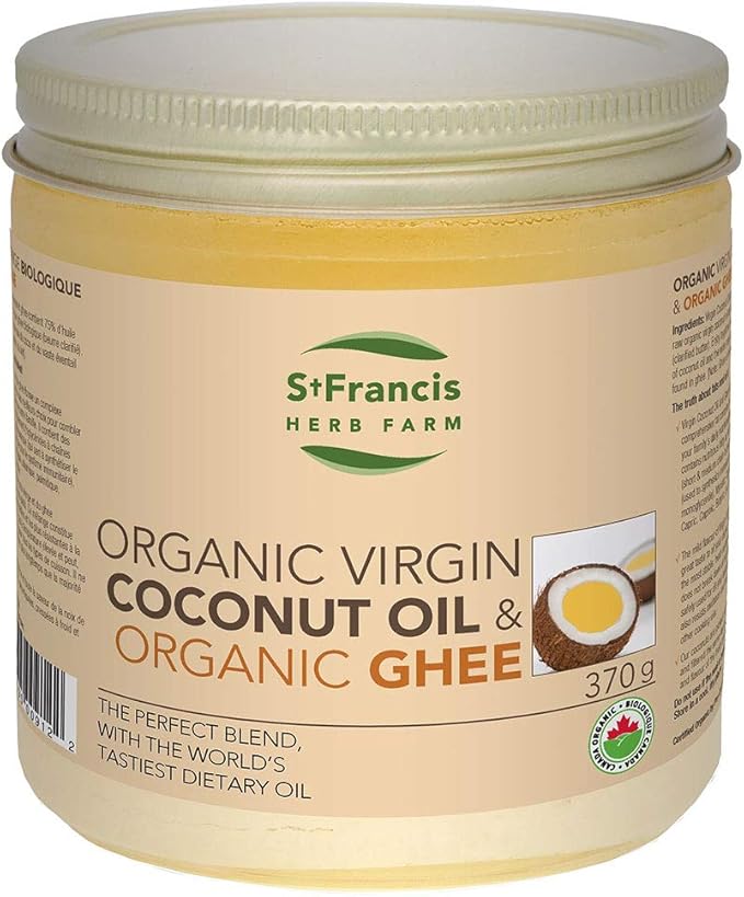 St Francis Herb Farm Organic Coconut Oil & Ghee The Perfect Blend
