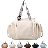 Ladies Multifunctional Travel Organizer Bag - 3-in-1 Stylish Backpack Crossbody Shoulder Bag with Large Storage Capacity(Beige)