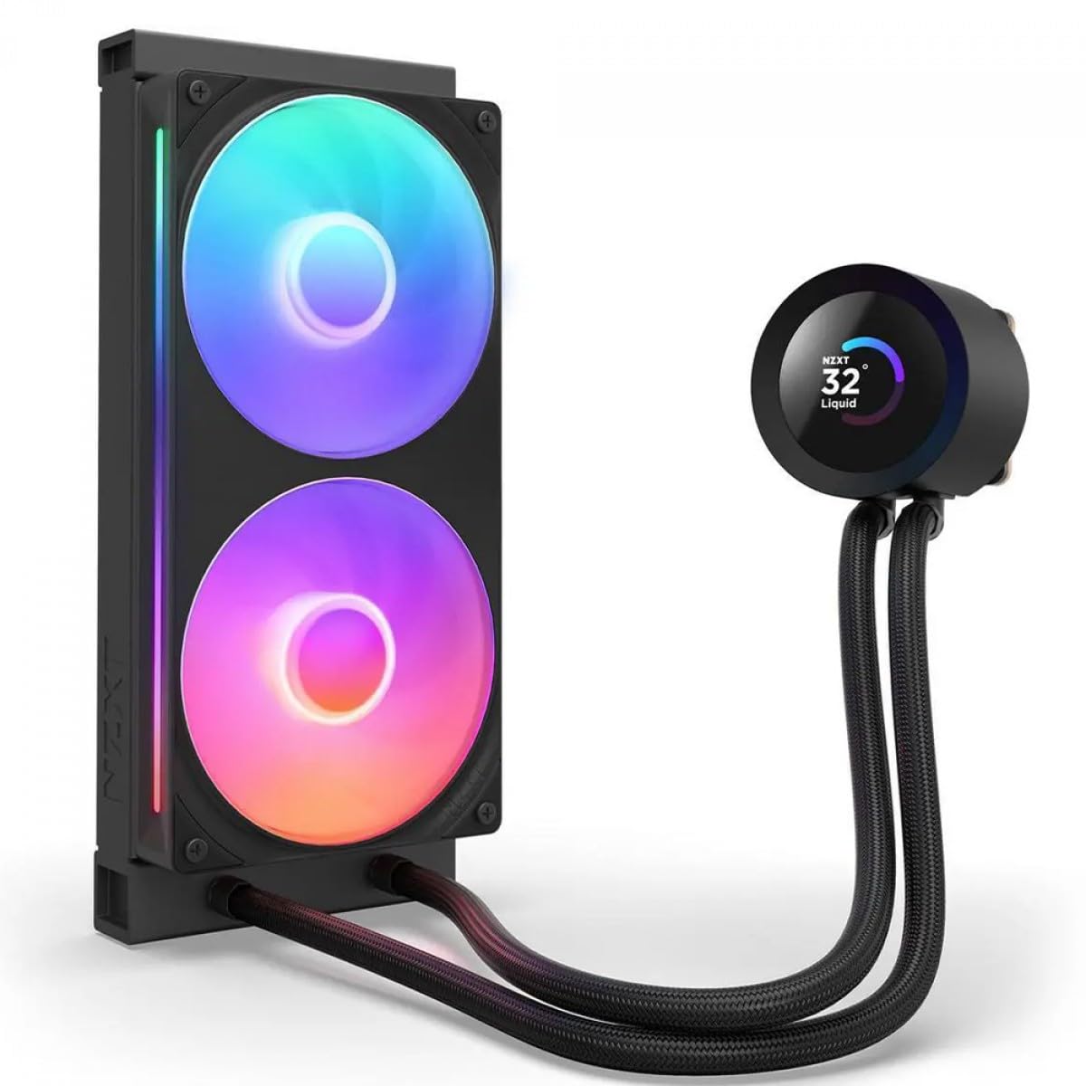 NZXT Kraken Plus 240 RGB v2 Black 簡易水冷CPUクーラー ブラック RL-KR240-B2 FN2485