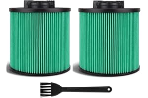 DXVC6914 Vacuum Filter for Dewalt 6-16 Gallon Wet/Dry Vacuum Cleaners - HEPA Cartridge Filter Replacement for DXV06P DXV09P D