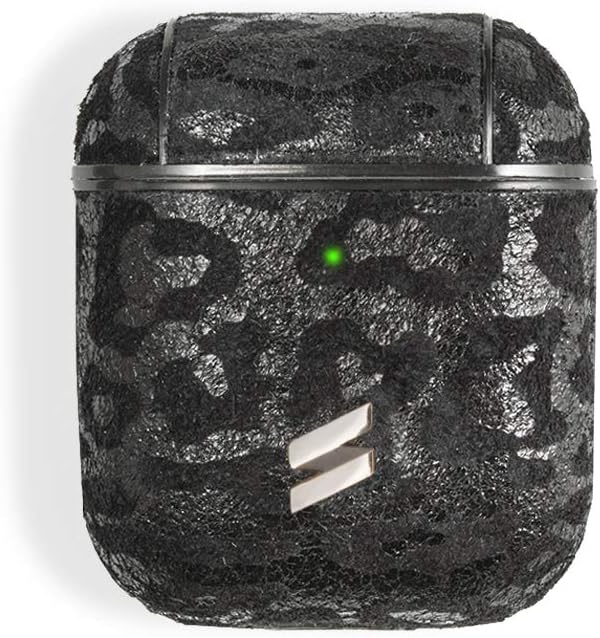 Suritt for AirPods 1,2 and Pro leather case with leopard print Leo. (AirPods 1 and 2)