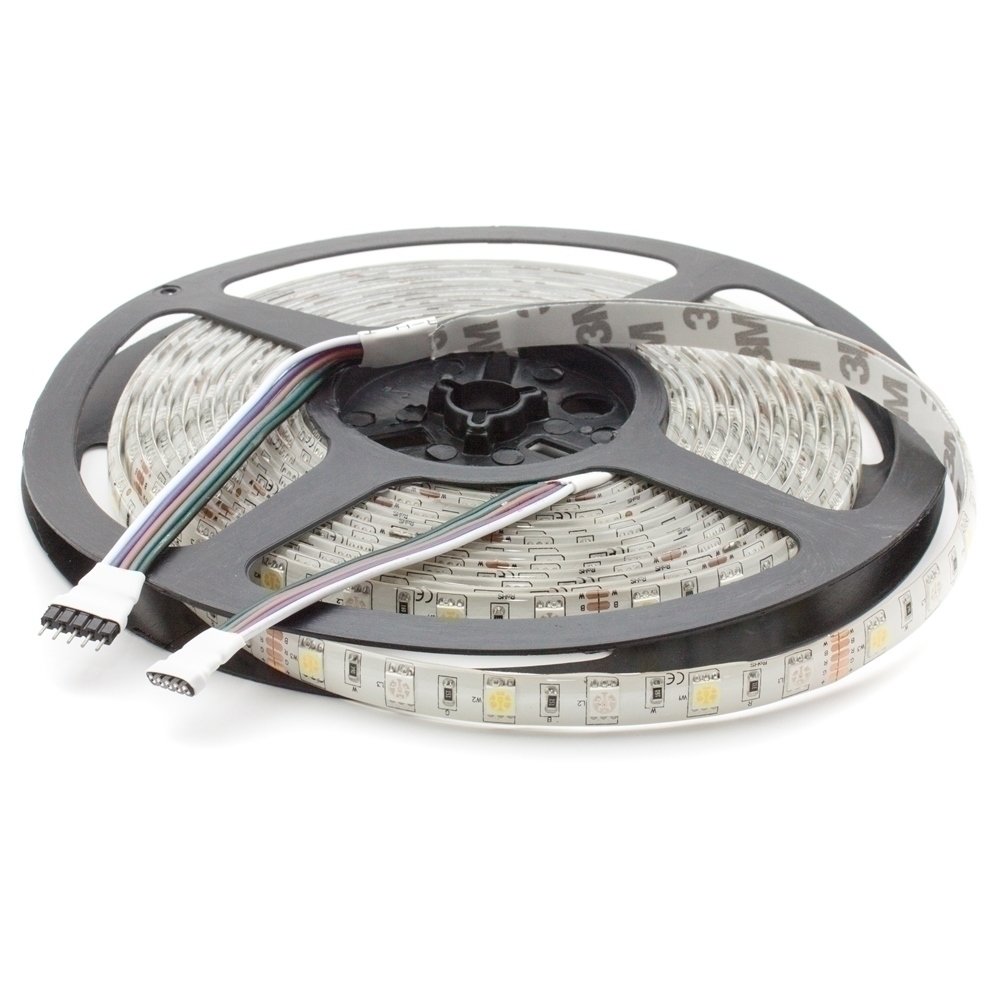 LED Strip 12 V 5 m RGBW (RGB + Cool White and Warm White) IP20 60 LED/m 5050 SMD LED Strip Light Strip (Warm White IP65)