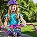 Huffy Disney Princess Kid Bike w/ Streamers & Training Wheels, Purple