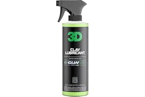 3D Clay Lubricant GLW Series | DIY Car Detailing | Hyper Slick Lubrication for Clay Bars | Eliminates Contaminants from Paint