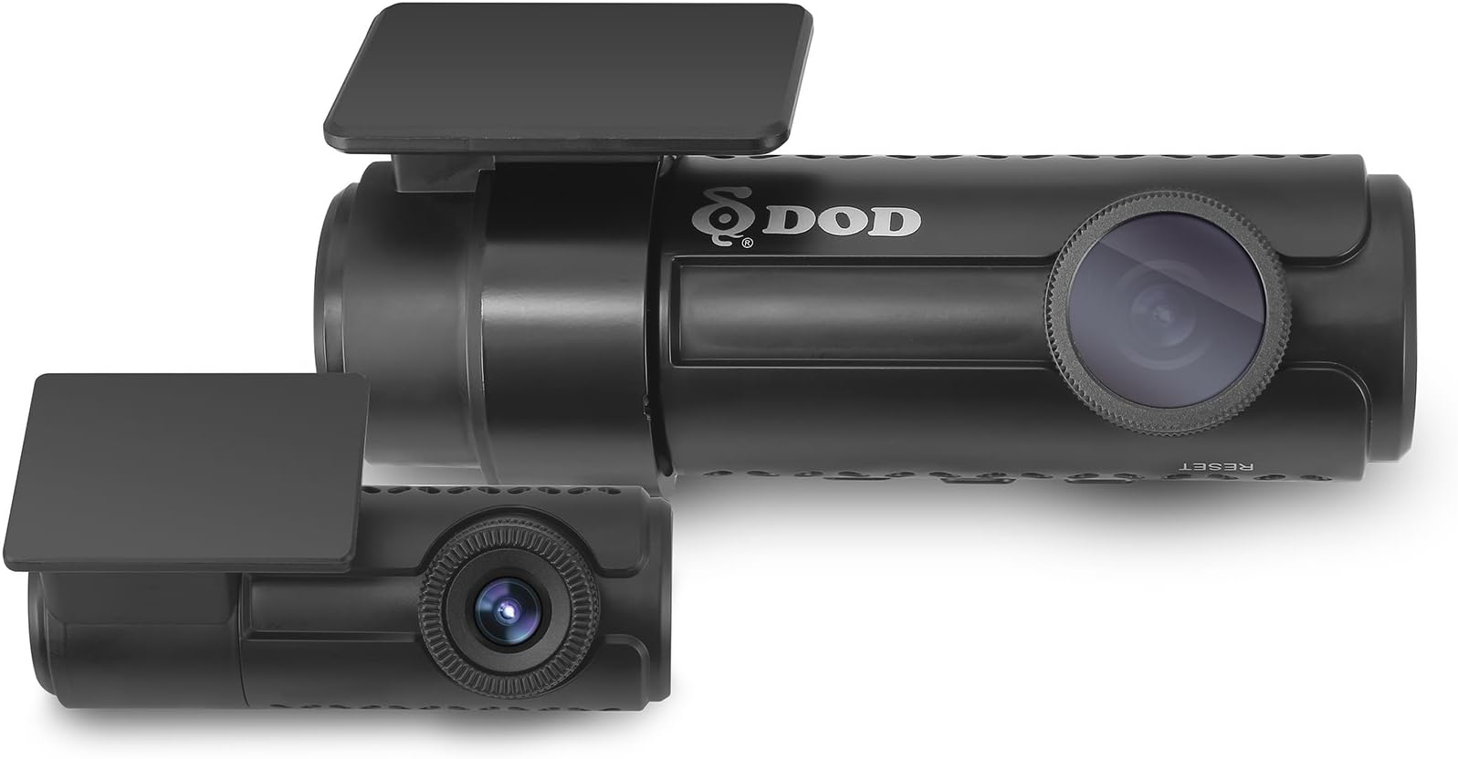 DOD TECH RC500S 2-Channel 1080P HD Front & Rear Dash Cam with Sony EXMOR Sensor, Built-in Wi-Fi, Super Night Vision, Red-Light/Speed Camera Alert, CPL Filter, 128GB SD Card, Black