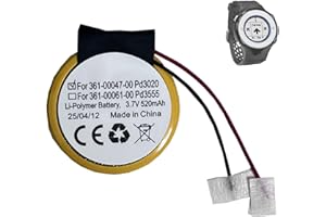 Pattaya 361-00047-00 Battery Replacement for Garmi n Forerunner 110 110W 210 210W GPS Sport Watch, Garmi n Approach S1 S1W S2
