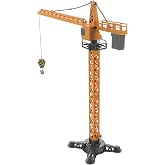 ARTIBETTER Scale Miniature Vehicle for Realistic Crane Operation for Imaginative Play Engaging Construction Site Experience