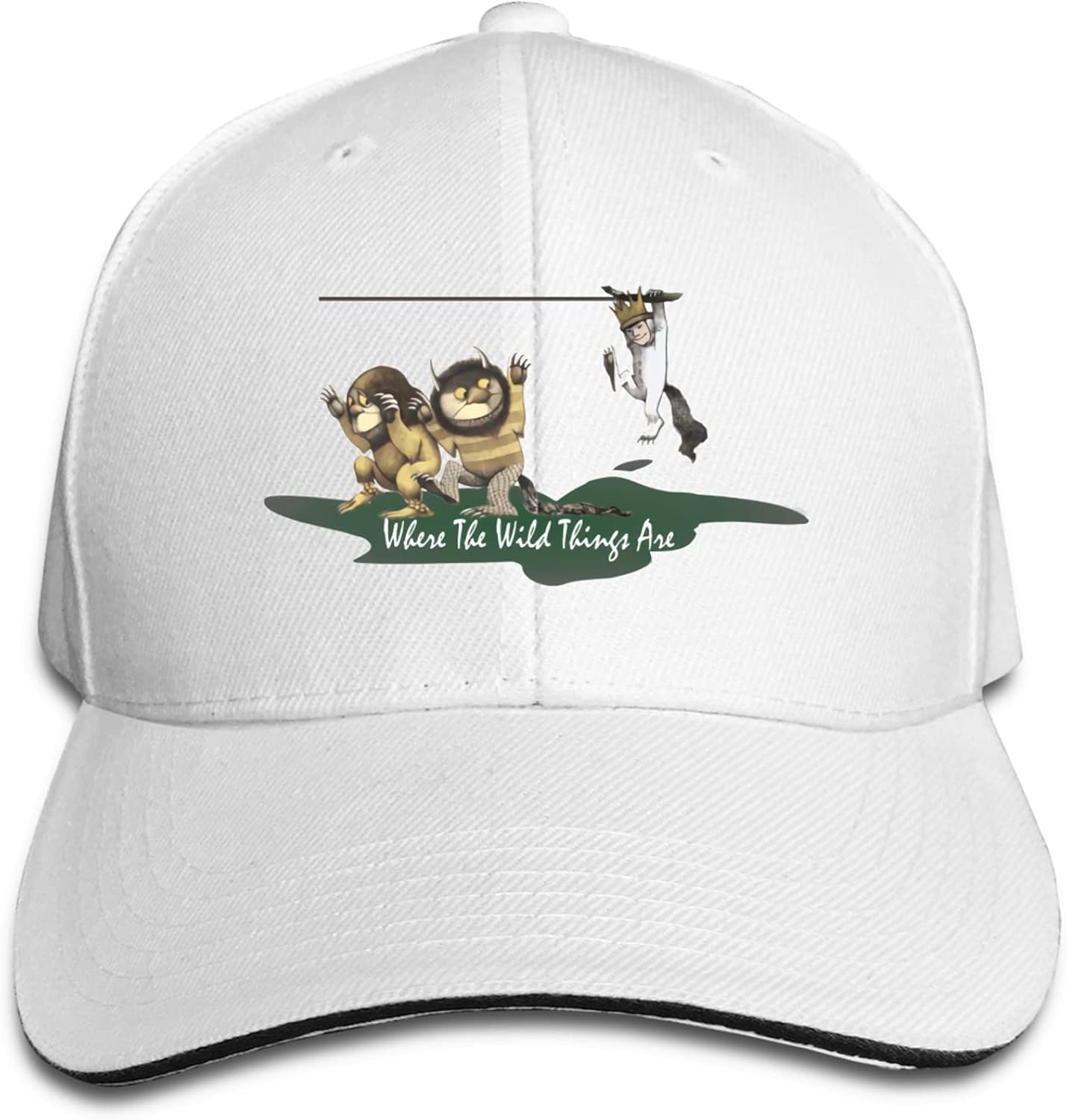 Where The Wild Things are Baseball Cap, Baseball Cap for Women, Baseball Cap Men, Adjustable