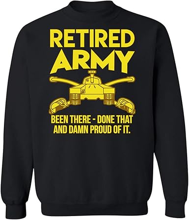 Us army retired sweatshirt Clearance