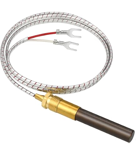 Mavrik Thermocouple Probe Replacement - Exact Fit For Lincoln Oven Part #369131-CLE (44" Wire)