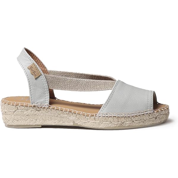 TONI PONS Elora-V - Espadrille Femme En Tissu Coton Uni - Confort Et Style