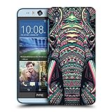 Head Case Designs Elephant Aztec Animal Faces Protective Snap-on Hard Back Case Cover for HTC Desire Eye LTE