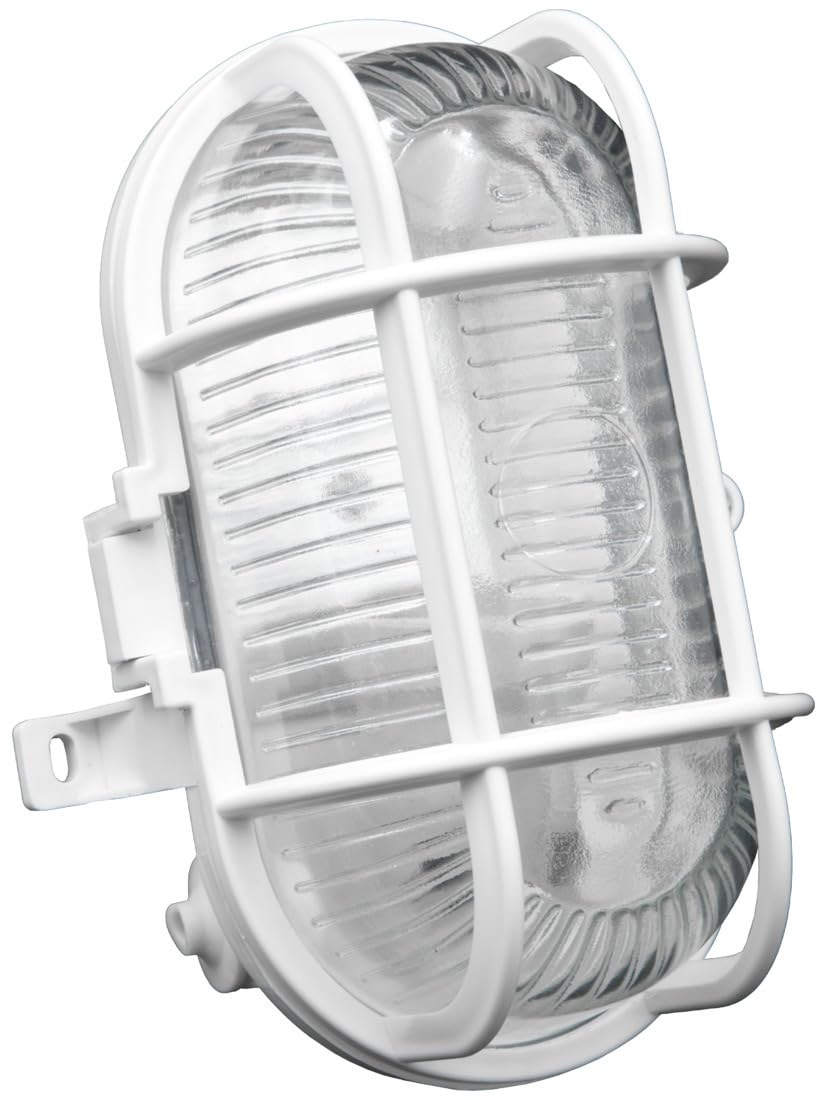 Brennenstuhl Coloured Bulk Head Light IP44 60W White