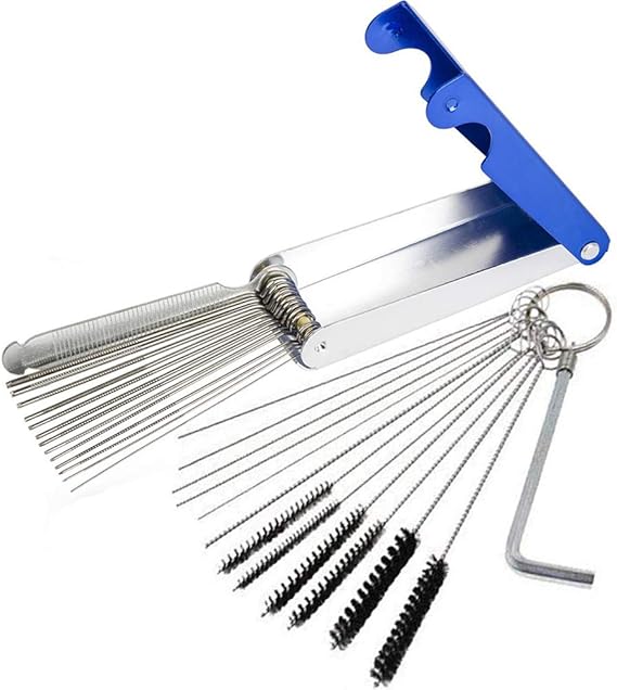 HIFROM Carburetor Jet Cleaner Cleaning Tool13 Wire Set