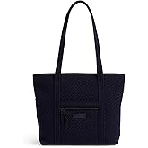 Vera Bradley Women's Microfiber Small Vera Tote Bag | Small, Bag