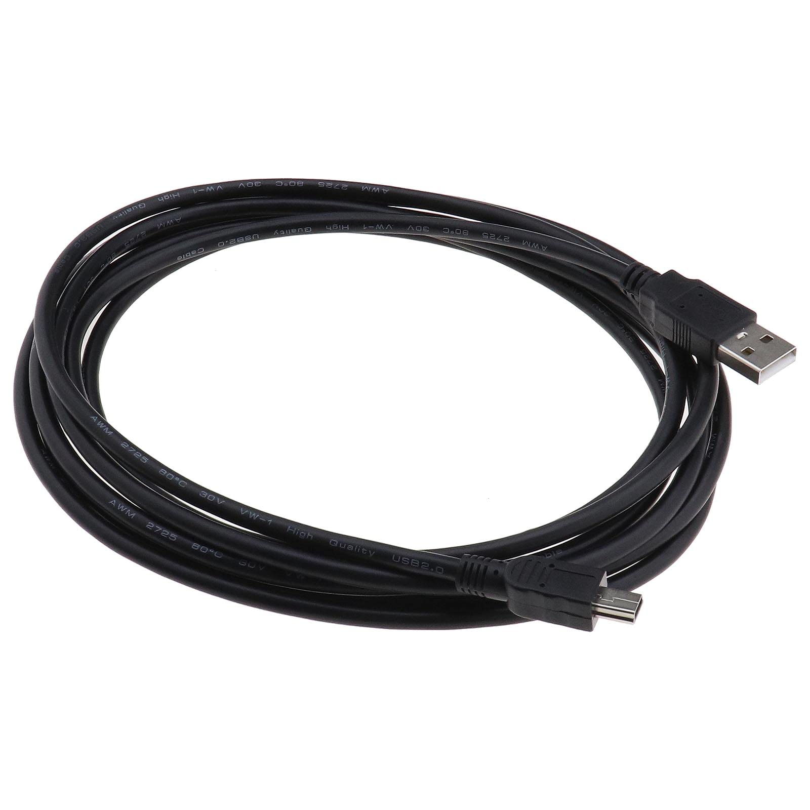 EMSea USB to Mini 5-Pin Data Transfer Cable USB A Male to Mini 5 Pin Charging Cable Cord 3m Microphone Cable Compatible with Blue Yeti Blue Snowball iCE USB Mic