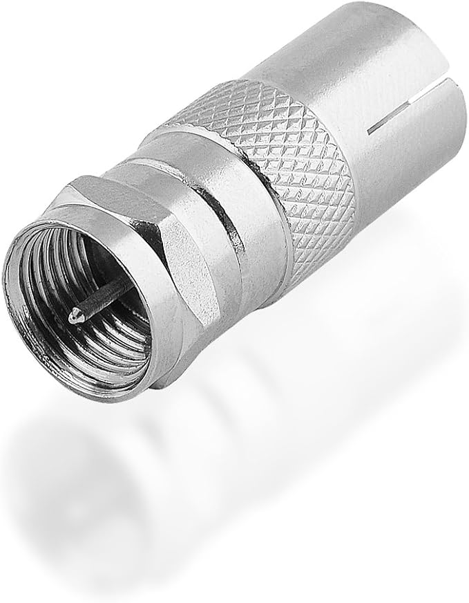 Adaptateur Coaxial Mâle Vers Mâle Pour Antenne TV - Coupleur RF - Connexion Simple Pour Câbles D'antenne