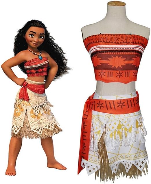 vestido vaiana disney