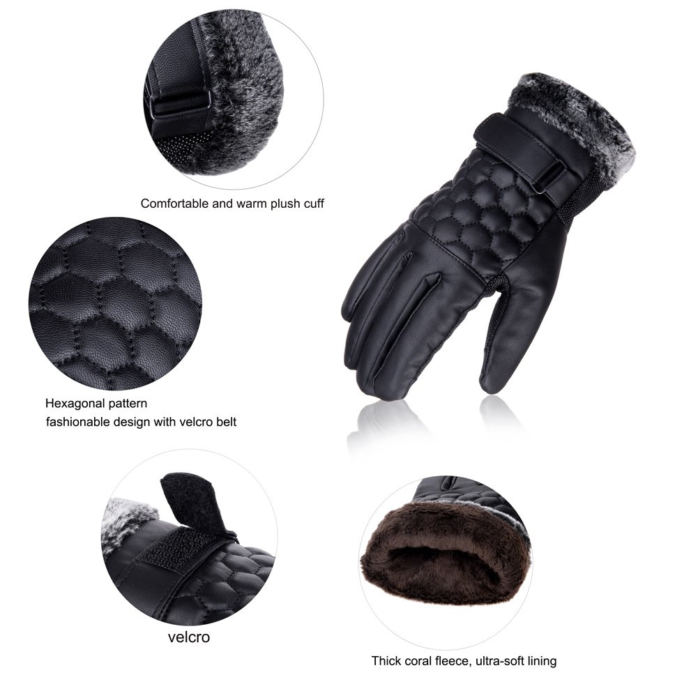 Vbiger Touchscreen Handschuhe Outdoor Handschuhe für Herren