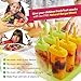 Lebice Popsicle Molds 12-Piece Set - BPA Free - Ice Pop Makers + 2 Silicone Funnels + 2 Cleaning Brushes.