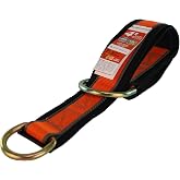 Malta Dynamics 4' Cross Arm Fall Protection Safety Strap, OSHA/ANSI Compliant - D-Ring, Beamer, I-Beam &amp; H-Beam Anchor