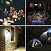Solar Lights Outdoor, 158 LED Motion Sensor Waterproof 270 Wide Angle Solar Powered Security Wireless Wall Lights with Flame LED Bulb for Garage,Patio,Garden,Driveway,Backyard by CRUBON