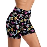 Tadxcjz Yoga Shorts High Waisted Biker Shorts for Womens Athletic Running Workout