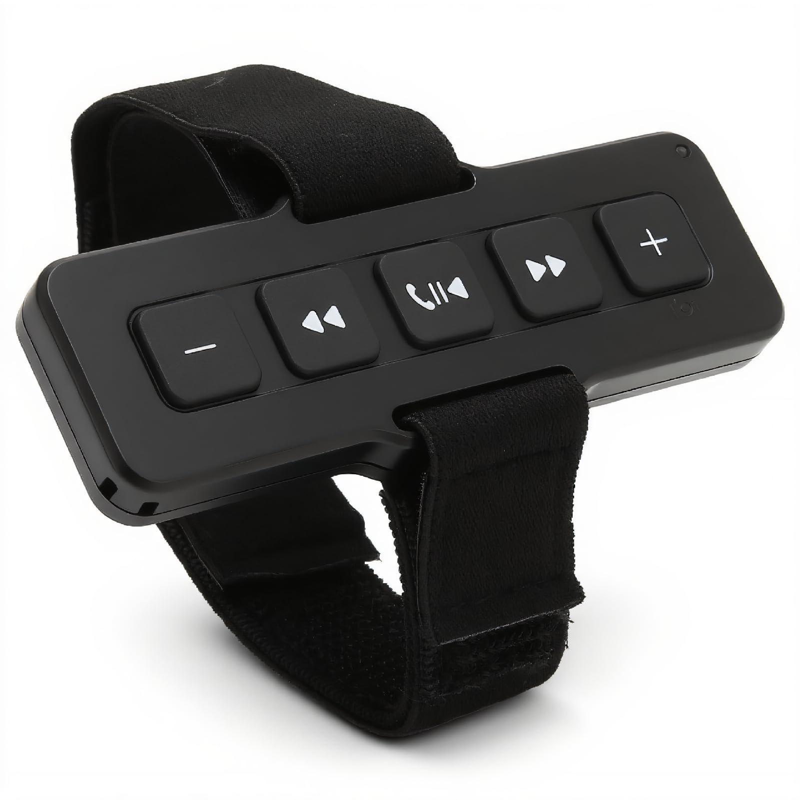 ASHATA Button Bluetooth Remote Control Kit for Phone, Wireless Wearable Waterproof Phone Controller for Car Bike Motorbike Steering Wheel, Camera Shutter Remote Take Photos