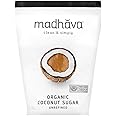 MADHAVA Organic Coconut Sugar 3 Lb. Bag (Pack of 1), Natural Sweetener, Sugar Alternative, Unrefined, Sugar for Coffee, Tea &