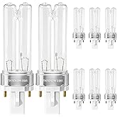 Joworthy 8 Pcs LB4000 Replacement Bulb, 5W Bulb Compatible with Germ Guardian AC4300BPTCA, AC4825, AC4850, AC4900, AC5300B, AC5350W Air Purifier