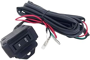 JooFn Heavy Duty ATV/UTV Winch Replacement Rocker Handlebar Control Switch