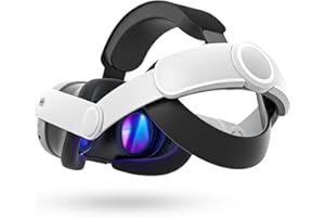 Maecker vr Headstrap Compatible with Meta Quest 3 Head Strap for Oculus Quest 3 Accessories Comfortable Stable Elite Strap Replacement