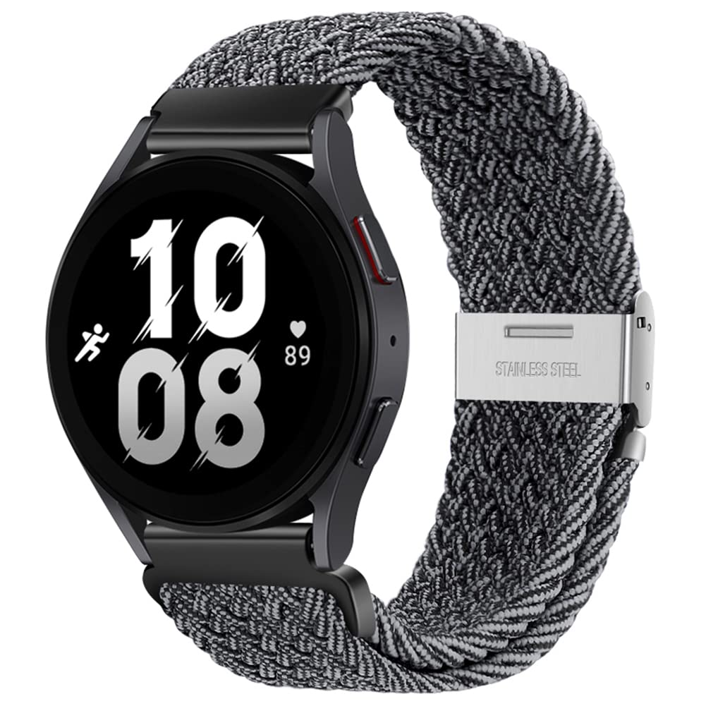 Photo 1 of 20mm Sport Loop Bands Compatible with Samsung Galaxy Watch 7 6 5 4 Band 40mm 44mm/Watch 5 Pro 45mm/Galaxy Watch 4 6 Classic Band 42mm 46mm 43mm 47mm/Watch 3 41mm/Active 2 Nylon Braided Strap Women Men