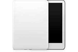 VISION SIGNS & GRAPHICS Tablet Skin Compatible with Amazon Kindle Colorsoft (2024) - Solid White - Premium 3M Vinyl Protective Wrap Decal Cover - Easy to Apply | Crafted in The USA by MightySkins