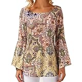Clearance Long Sleeve Printed Top Fashion Womens