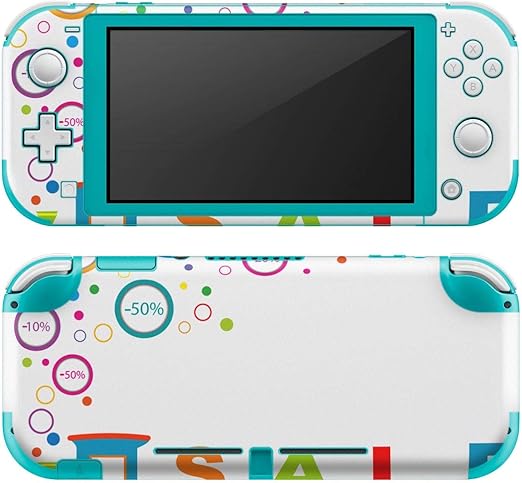 Amazon Co Jp Igsticker Nintendo Switch Lite 専用 デザインスキンシール 全面 任天堂 スイッチ ライト 専用 ゲーム機 カバー アクセサリー フィルム ステッカー エアフリー 0073 ユニーク イラスト カラフル おもちゃ Video Game Video Game ゲーム