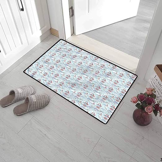 Amazon.com : SCOCICI1588 Floor Mat Lighthouse, Ocean ...