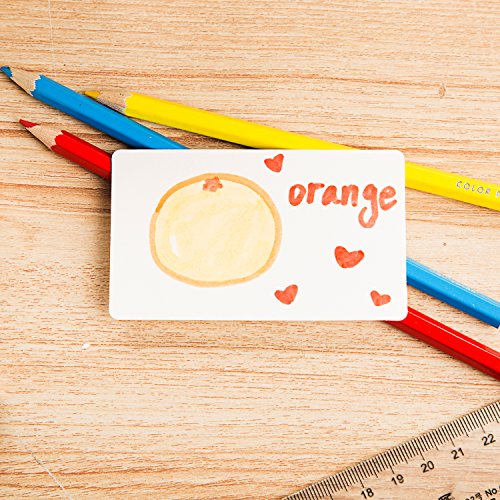 ZOOYOO Blank White Cardboard paper Message Card Business Cards Word Card DIY Tag Gift Card About 95-100PCS （White) - Thumbnail 5