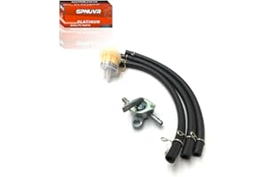 SPNUVR Universal Mini 6mm Inline Motorcycle Fuel Valve Petcock Oil Switch Assembly Compatible with 50cc- 250cc Go Karts Fit for Honda Yamaha Kawasaki KTM Suzuki And Scooter Quad ATV Dirt bike