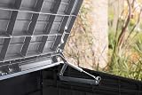 Keter Store it Out Nova Garden Storage Shed 32 x 71.5 x 113.5 cm Dark Grey view 6