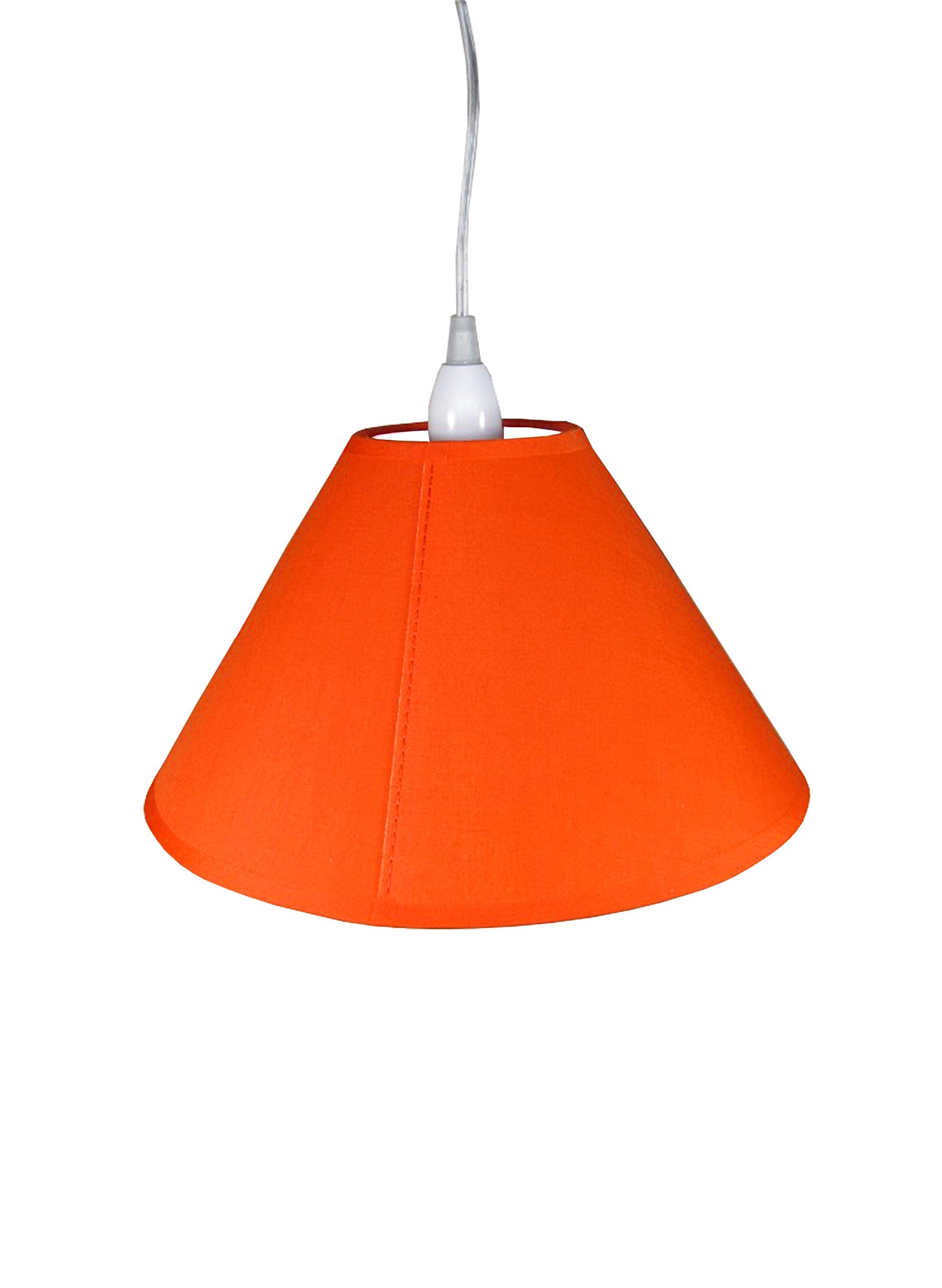 10 Inch Tapered Edge Cotton Coolie (Orange)