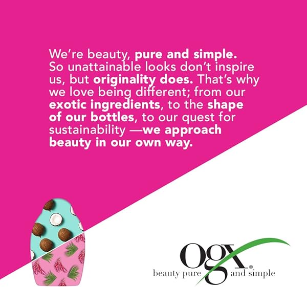 OGX QUENCHING + COCONUT CURLS SHAMPOO, 385ML