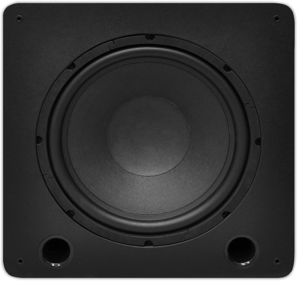 down firing subwoofer on concrete floor